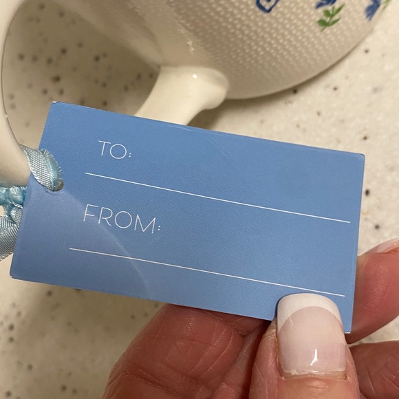 NWT.  Set of 2, Petal and Pearl, 24oz., ceramic mugs. - Picture 5 of 15